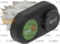 КНОПОЧНАЯ ПАНЕЛЬ С 2 КНОПКАМИ ВКЛ-ВЫКЛ, ЗЕЛЕНЫЙ-ЧЕРНЫЙ