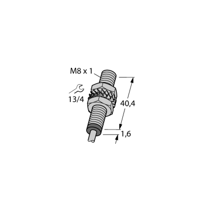 Датчик индуктивный Turck BI1.5-EG08-LU 