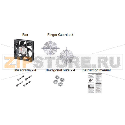 Вентилятор осевой Omron R89F-DS1225H-S2 