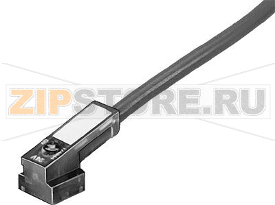 Розетка штекерная с кабелем Festo KMEB-2-230-5 