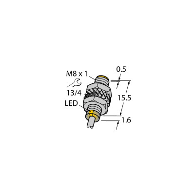 Датчик индуктивный Turck BI3-M08KK-AN6X 