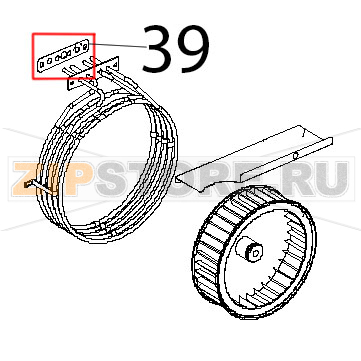 Guarn. PTFE and carb 100x22x0.8, sp-c/fori 1999 Unox XVC 204 Guarn. PTFE and carb 100x22x0.8, sp-c/fori 1999 Unox XVC 204Запчасть на деталировке под номером: 39