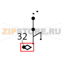 Label - ground (B) Hoshizaki IM-65NE Label - ground (B) Hoshizaki IM-65NEЗапчасть на деталировке под номером: 32