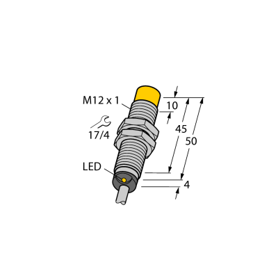 Датчик индуктивный Turck NI4-M12-AD4X 