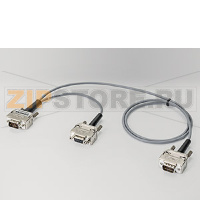 Y-образн. медный соедин. кабель для подключения SIPROTEC 4 с разъемом IRIG-B/DCF77 и удлинения шины 2-жильн., экранир., длина: 3 м Siemens 7XV5104-0AA03