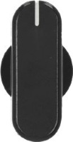 KNOB SMALVIC TYPE BLACK 44x23 mm