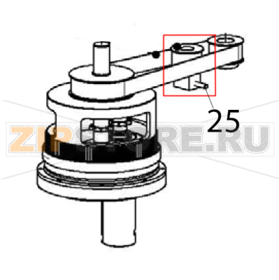 Pulley 30 RPP8 Z22 Escher PM 60-V Pulley 30 RPP8 Z22 Escher PM 60-VЗапчасть на деталировке под номером: 25