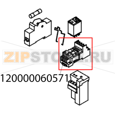 Реле-колодка SHN RXZE 2M114 Abat ТРМ-600 Реле-колодка SHN RXZE 2M114 Abat ТРМ-600Запчасть на деталировке под номером: 120000060571