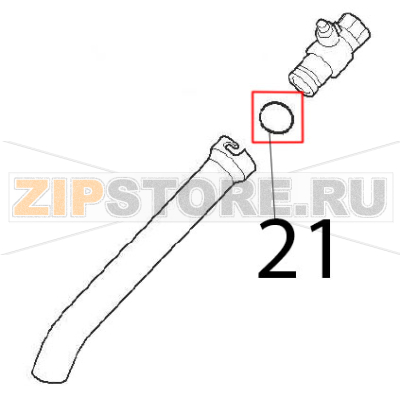O-Ring Angelo Po 04WFR3ED O-Ring Angelo Po 04WFR3EDЗапчасть на деталировке под номером: 21