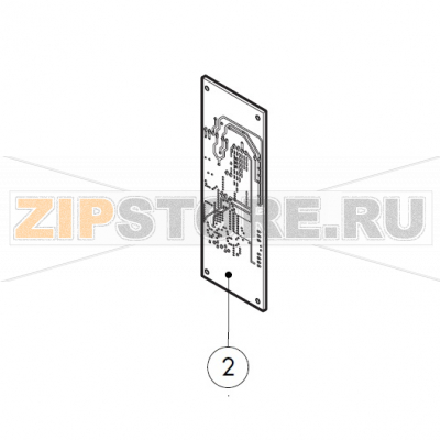 Front pc board &quot;D&quot; mod  Lainox MVE051P             Front pc board "D" mod Lainox MVE051PЗапчасть на сборочном чертеже под номером: 2Название запчасти на итальянском языке языке: Front pc board "D" mod Lainox MVE051P
