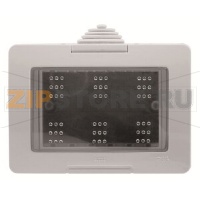 Коробка для открытой установки на 3 модуля, IP55 ABB 2CLA339100N1101