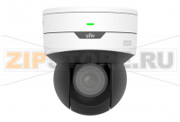 Uniview IPC6412LR-X5UPW-VG-RU Видеокамера IP Скоростная поворотная: моториз. вариофокальный объектив 2.7-13.5мм,  5Х optical zoom, 2MP, Smart IR 30m, Mic, Ultra 265/H.264/MJPEG, LightHunter, MicroSD, PoE