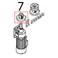 Sprocket Z14 Angelo Po C165D