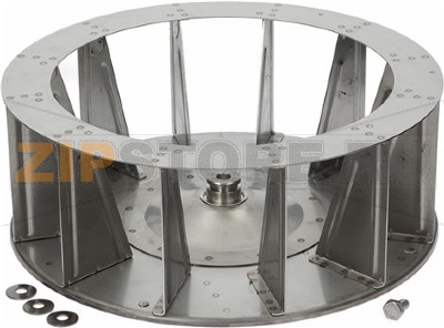 Fan wheel, diameter 400 mm P3  with fixi 