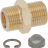 ЛАТУННЫЙ ФИТИНГ Ø 3/8"M-3/8"M С ФИЛЬТРОМ - ЛАТУННЫЙ ФИТИНГ Ø 3/8"M-3/8"M С ФИЛЬТРОМ
