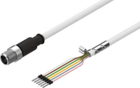 Кабель электродвигателя 1.5 м Festo NEBM-SM12G8-E-1.5-Q5-LE6
