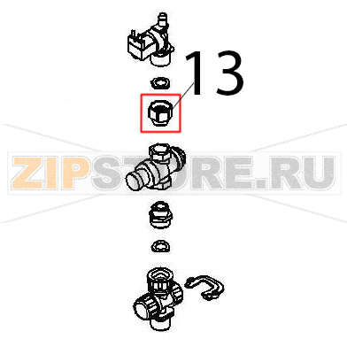 Manicotto F3/4, M1/2 Angelo Po FX82E2T Manicotto F3/4, M1/2 Angelo Po FX82E2TЗапчасть на деталировке под номером: 13