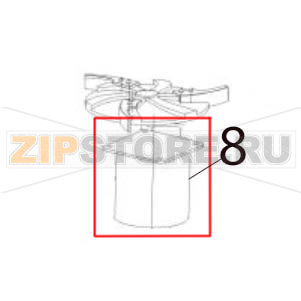 Motor for ice movement Hurakan HKN-IMSD15 Motor for ice movement Hurakan HKN-IMSD15Запчасть на деталировке под номером: 8