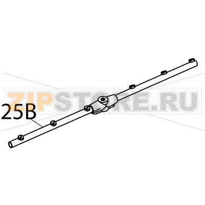 Concept left rinsing branch Fagor CO-500 DD Concept left rinsing branch Fagor CO-500 DDЗапчасть на деталировке под номером: 25BНазвание запчасти Fagor на английском языке: Concept left rinsing branch CO-500 DD.