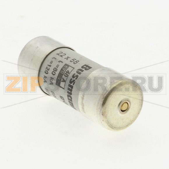 Предохранитель, 40 A, AC 690 В, 80 кА, 22x58 мм, gL/gG, IEC Eaton CYL FUSE >STR >22x58 40A GG 6 
