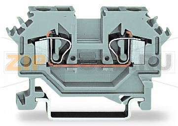 2-проводные проходные клеммы; 4 mm; подходят для исполнений Ex e II; боковые маркировочные разъемы; для DIN-рейки 35 x 15 и 35 x 7,5; CAGE CLAMP®; 4,00 mm; светло-серые Wago 281-691 Примечание:Terminating Aluminum ConductorsWAGO spring clamp terminal blocks are suitable for solid aluminum conductors up to 4 mm?/12 AWG if WAGO “Alu-Plus” Contact Paste is used for termination.“Alu-Plus” Contact Paste Advantages:Automatically destroys the oxide film during clamping.Prevents fresh oxidation at the clamping point.Prevents electrolytic corrosion between aluminum and copper conductors (in the same terminal block).Provides long-term protection against corrosion....