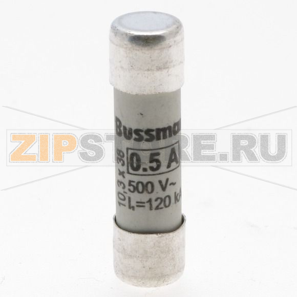 Предохранитель, 5 A, AC 500 В, 120 кА, 10x38 мм, gL/gG, IEC Eaton CYLINDRICAL FUSE 10x38 0-5A G 
