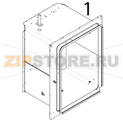 Muffola completa Tecnoeka KF 1010 A UD Muffola completa Tecnoeka KF 1010 A UDЗапчасть на деталировке под номером: 1