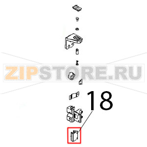 Supporto sonda NSF Angelo Po FX201G3 Supporto sonda NSF Angelo Po FX201G3Запчасть на деталировке под номером: 18