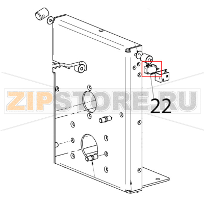 Micro x grattugia Fimar PF40E Micro x grattugia Fimar PF40EЗапчасть на деталировке под номером: 22