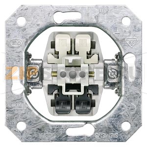 DELTA ВЫКЛЮЧАТЕЛЬЭЛЕКТРО-МЕХАНИЧ. ЧАСТЬ ДЛЯ МОНТАЖА ПОД ШТУКАТУРКУ 10А 250В 1 КЛАВИША 2-ПОЛЮСНЫЙ Siemens 5TA2112 