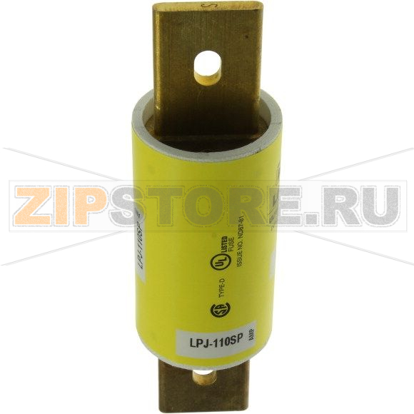 Предохранитель, 110 A, AC 600 В, 300 кА, 41x146 мм, J, UL, с задержкой Eaton LOW PEAK CLASS J T/D 