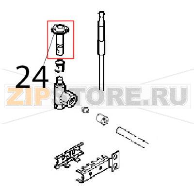 Deflettore 3 fiamme Angelo Po 1G1FA0G Deflettore 3 fiamme Angelo Po 1G1FA0GЗапчасть на деталировке под номером: 24