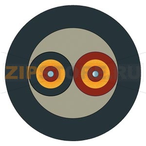 FO Robust Cable GP 50/125, pre-assembled with 2x LC Duplex connectors, Length 100 m Siemens 6XV1873-5RT10 