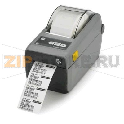 Термопринтер 2&#039;&#039;, 203dpi, USB+Host Zebra ZD410 