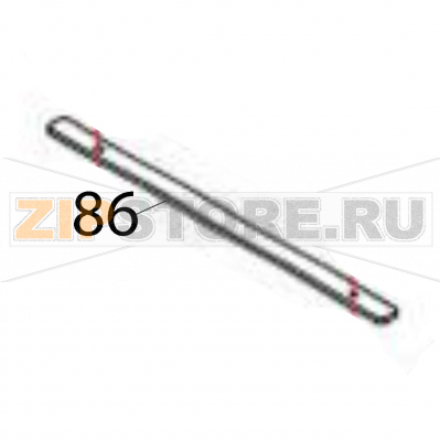 Guide plate (tray) Sato SG112-ex Guide plate (tray) Sato SG112-exЗапчасть на деталировке под номером: 86Название запчасти на английском языке: Guide plate (tray) Sato SG112-ex.