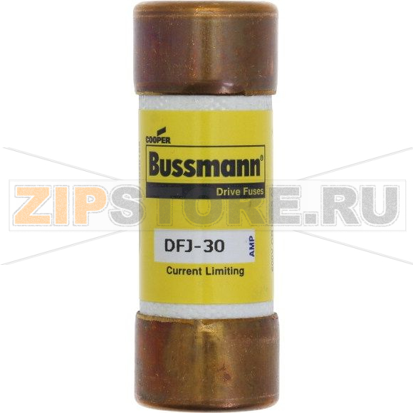 Предохранитель, 30 A, AC 600 В, DC 450 В, 200 кА, 21x57 мм, J, UL, CSA Eaton DRIVE FUSE 