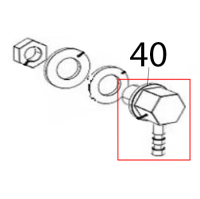Racc. inox entr. detersivo vasca ant. Silanos NE1300