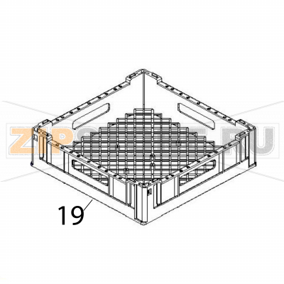 Basket Fagor CO-402 COLD B DD Basket Fagor CO-402 COLD B DDЗапчасть на деталировке под номером: 19Название запчасти Fagor на английском языке: Basket CO-402 COLD B DD.