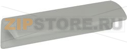 HANDLE PLASTIC GREY 140 mm 