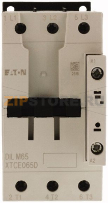 Контактор 65А, 220В (АС), категория применения AC-3, AC-4 Eaton DILM65(220V50HZ, 240V60HZ) 