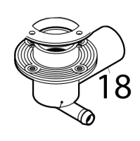 Washing and rinse hub Silanos N700 PS