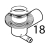 Washing and rinse hub Silanos N700 PS