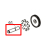 Supply shaft Godex EZPi-1200