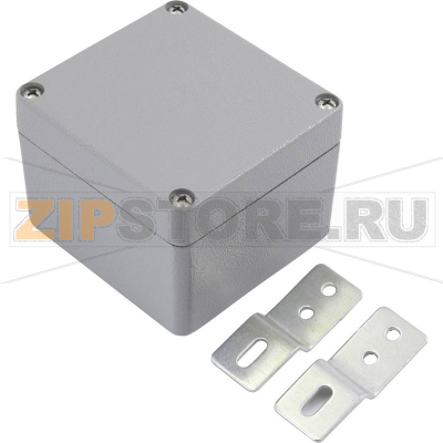 Корпус универсальный 125x80x55 мм, пластиковый, светло-серый, 1 шт TRU Components TC-6649556 
