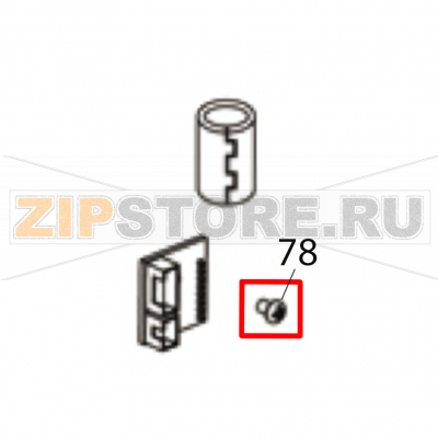 Tapping screw /P/Ni/D2.6*4 Godex EZPi-1200 Tapping screw /P/Ni/D2.6*4 Godex EZPi-1200Запчасть на деталировке под номером: 78Название запчасти Godex на английском языке: Tapping screw /P/Ni/D2.6*4 EZPi-1200.