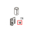 Tapping screw /P/Ni/D2.6*4 Godex EZPi-1200