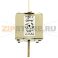 Предохранитель, 1000 A, AC 690 В, 200 кА, DIN 3, aR, DIN, IEC Eaton FUSE 1000A 690V aR DIN 3 HSDNH