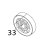 Ribbon gear N Toshiba TEC B-852-TS22-QP-R