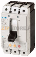Автоматический выключатель защиты двигателя 220А, 3 полюса Eaton NZMH2-ME220