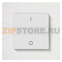 AP 221/31 - Настенный переключатель EnOceaН, с символами I/O, алюминиевый металлик Siemens 5WG4221-3AB31